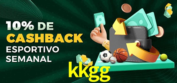 10% de bônus de cashback na kkgg